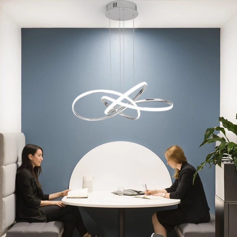 Modern Chandelier Lighting Dimmable For Dining Room