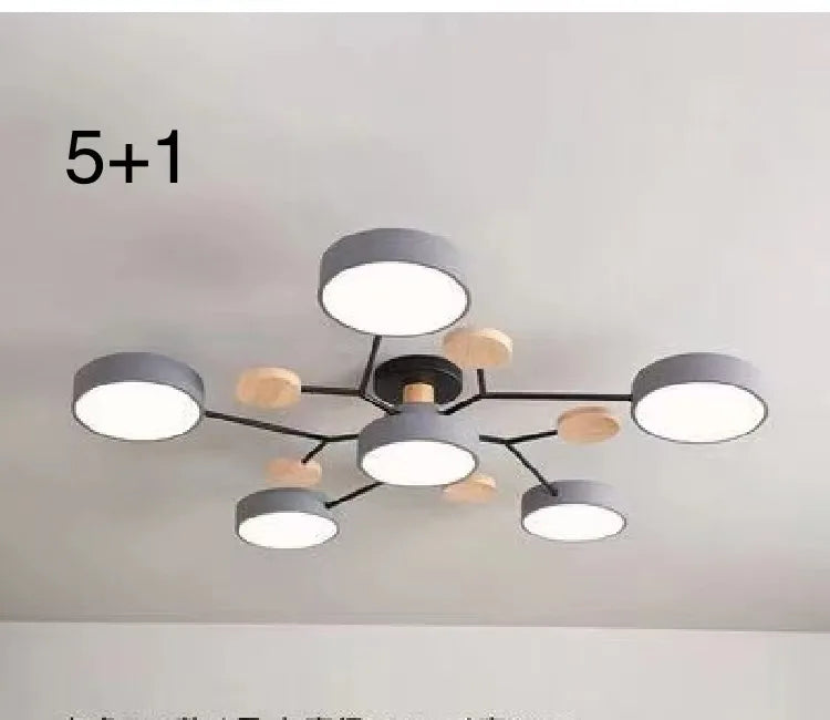 Living Room Household Macaron Nordic simplicity Ceiling Light