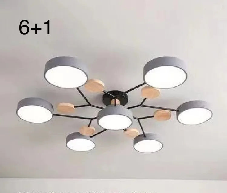 Living Room Household Macaron Nordic simplicity Ceiling Light