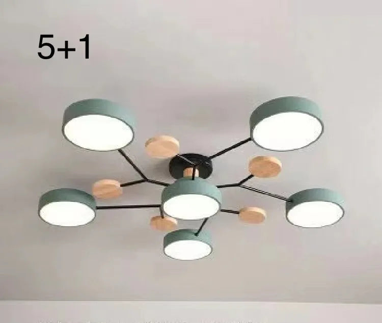 Living Room Household Macaron Nordic simplicity Ceiling Light