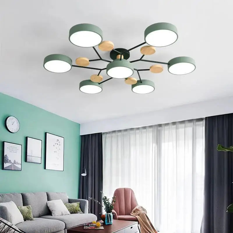 Living Room Household Macaron Nordic simplicity Ceiling Light