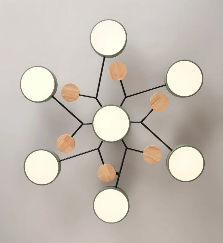 Living Room Household Macaron Nordic simplicity Ceiling Light