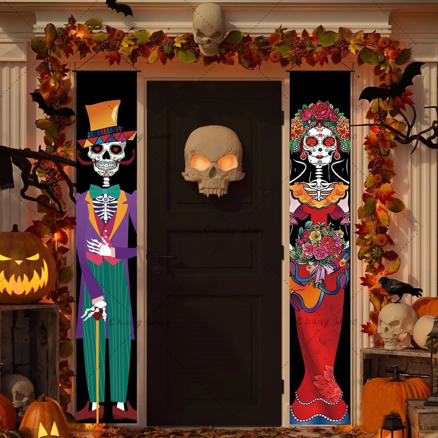 1 Pair Day Of The Dead Decoration Halloween