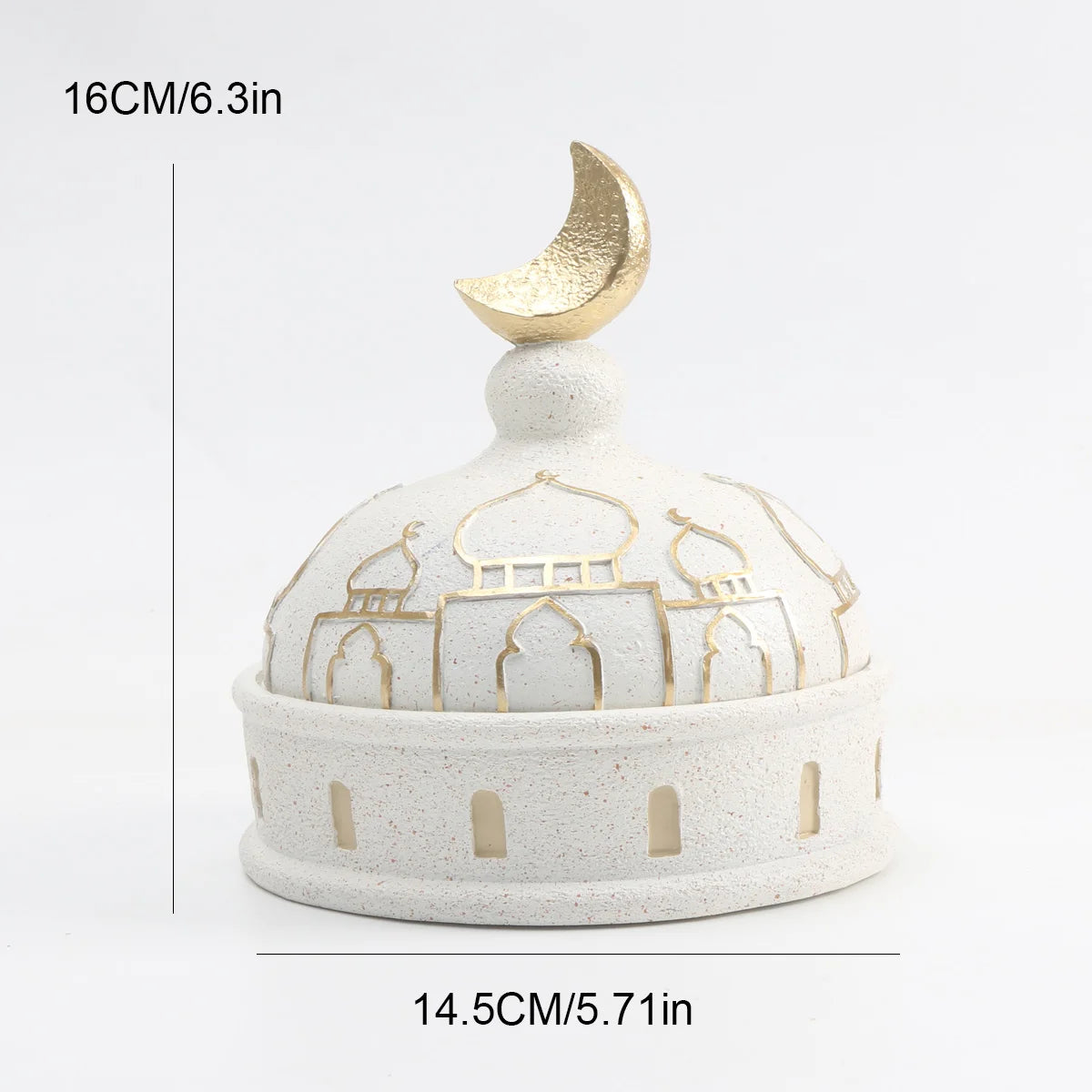 1 PC Ramadan Muslim Kaaba Dome Mosque Islamic Ornament