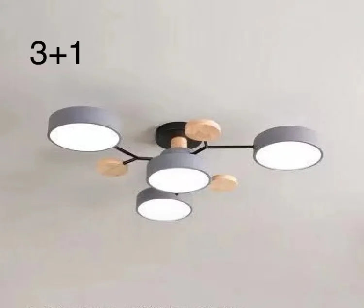 Living Room Household Macaron Nordic simplicity Ceiling Light