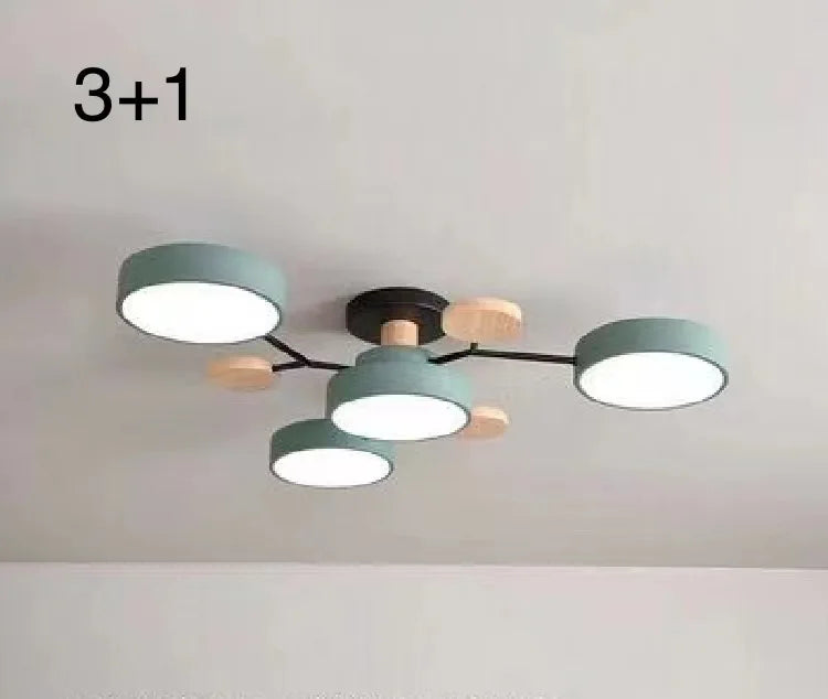 Living Room Household Macaron Nordic simplicity Ceiling Light