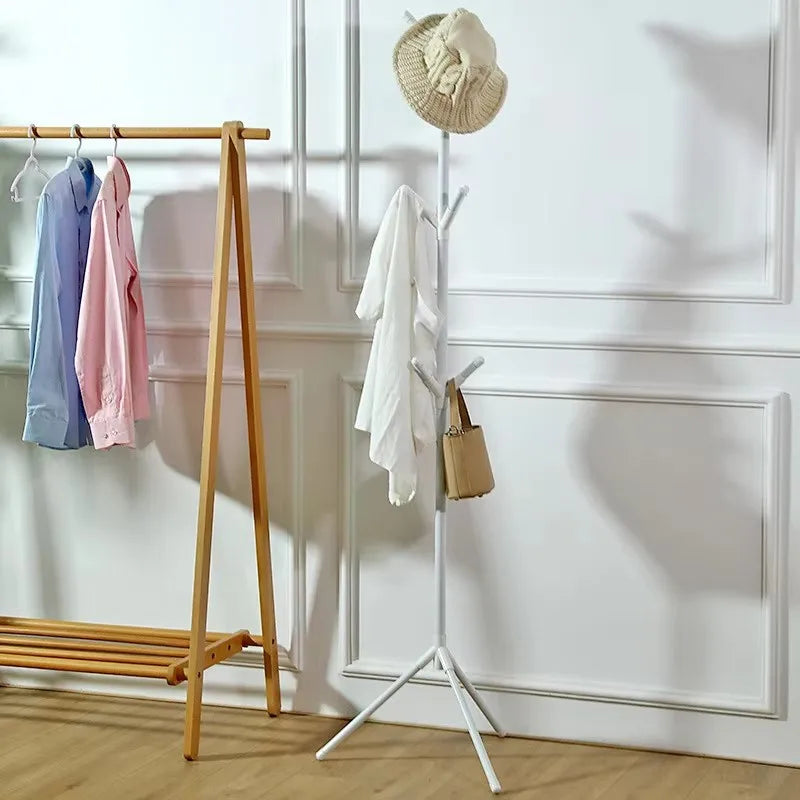 Light Luxury Clothes and Hats Rack, Vertical