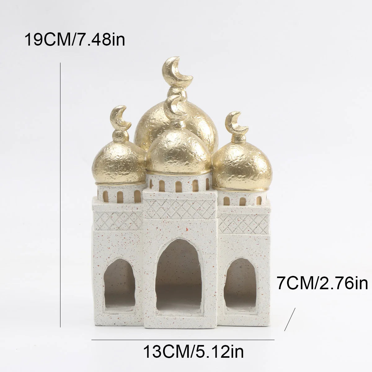 1 PC Ramadan Muslim Kaaba Dome Mosque Islamic Ornament