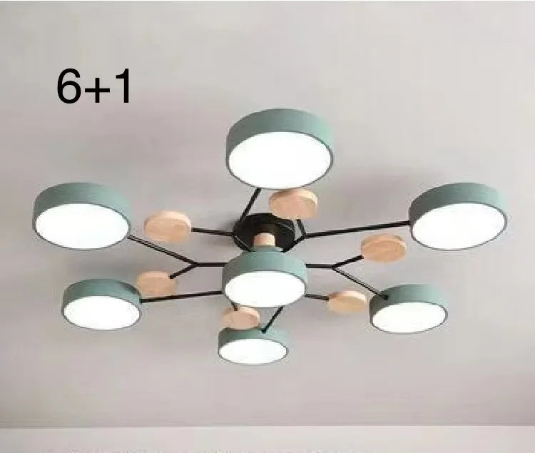 Living Room Household Macaron Nordic simplicity Ceiling Light