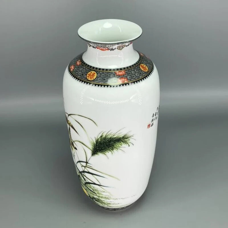 Jingdezhen Ceramic Vase Vintage Chinese Traditional Vases