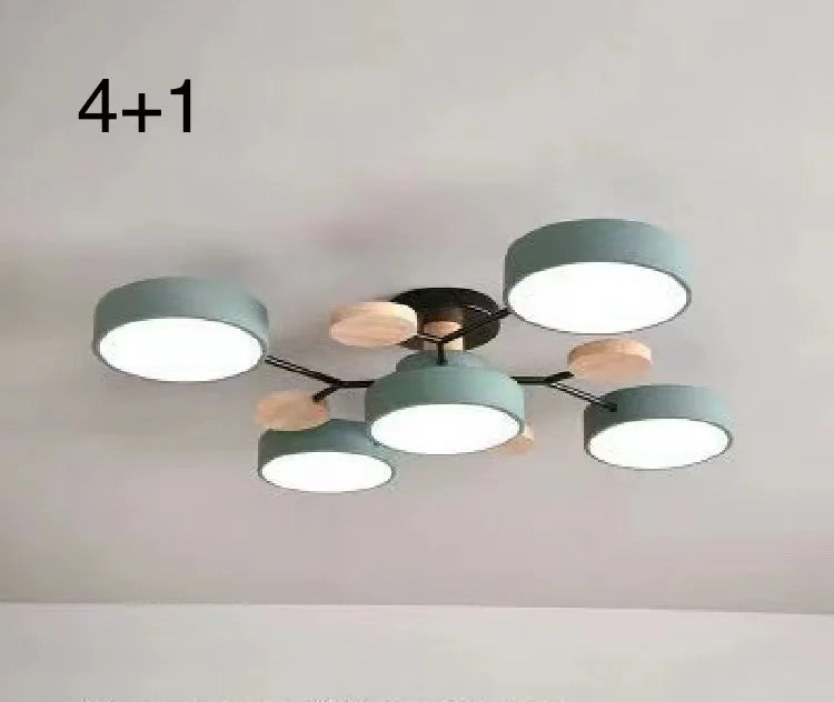 Living Room Household Macaron Nordic simplicity Ceiling Light