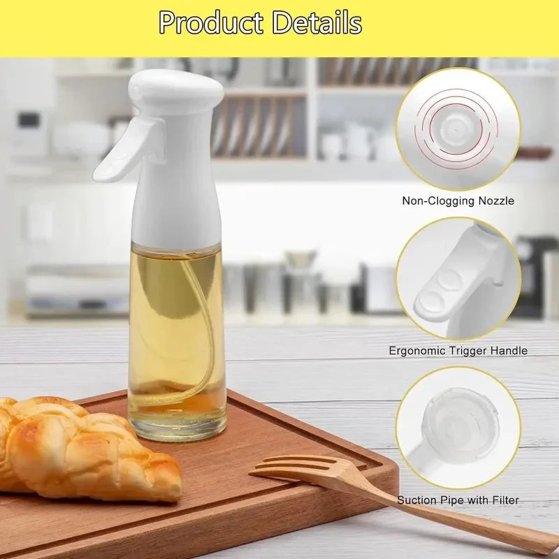 Oil Spray for Cooking - Olive Oil Dispenser Bottle