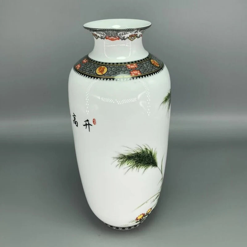 Jingdezhen Ceramic Vase Vintage Chinese Traditional Vases
