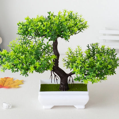 Artificial Bonsai Tree Plant potted Flower Decoration