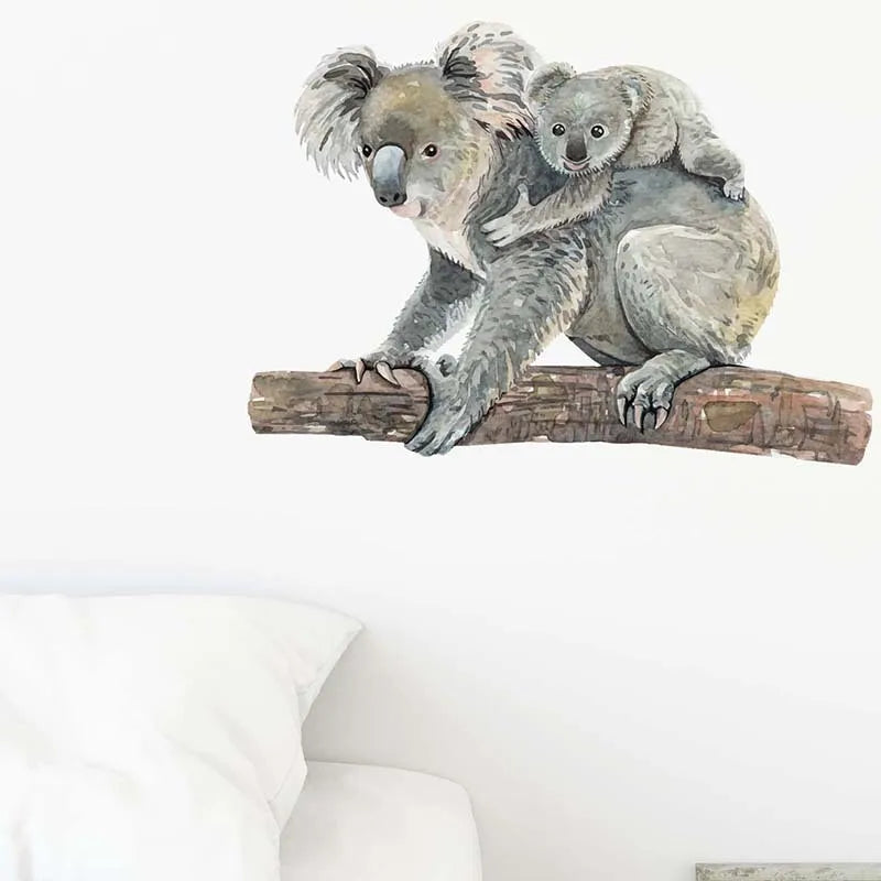 Cute Koala Bear Wall Sticker Home Wall Decoration
