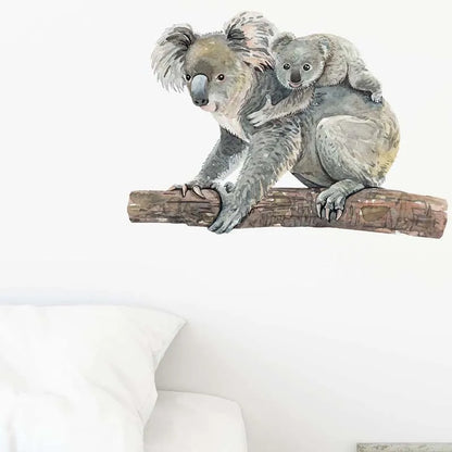Cute Koala Bear Wall Sticker Home Wall Decoration