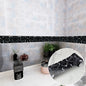 240cm Length Skirting Corner Wall Sticker Bathroom Office Glass Waist Line Home Decor Waterproof Floor Waveguide Art Wallpaper