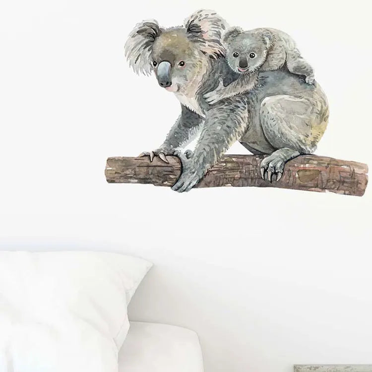Cute Koala Bear Wall Sticker Home Wall Decoration