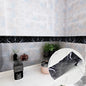 240cm Length Skirting Corner Wall Sticker Bathroom Office Glass Waist Line Home Decor Waterproof Floor Waveguide Art Wallpaper