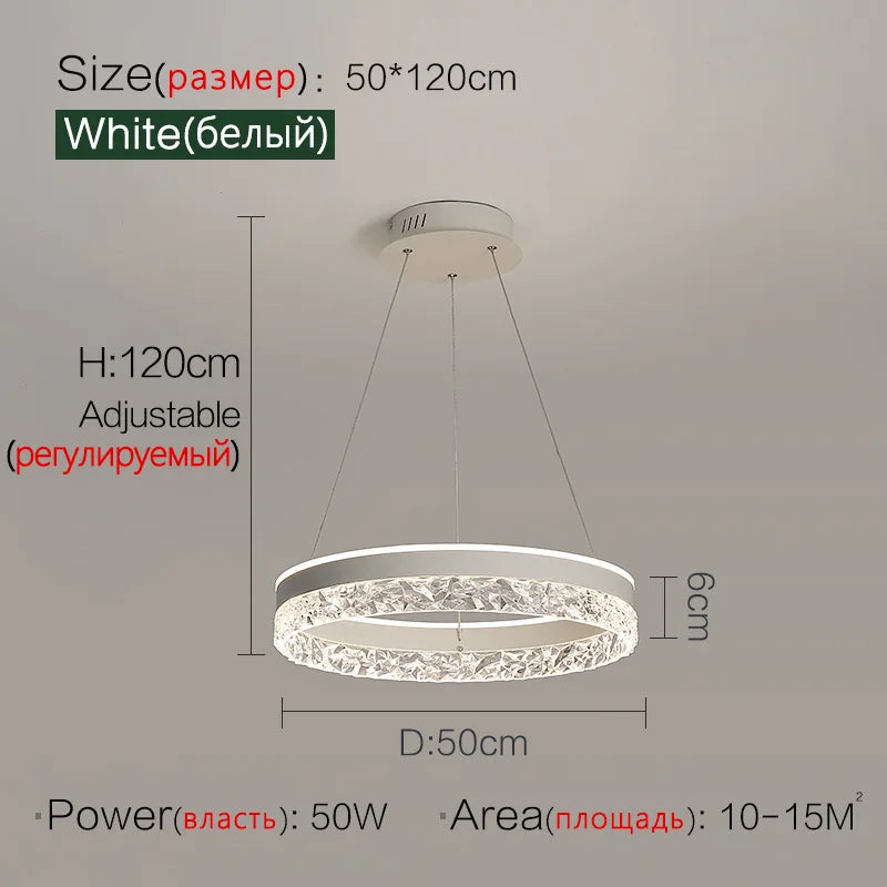 Modern LED Chandelier For Living Room Dining ,