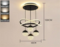 LED Lamp Dining Room Living Ring Dimmable Bedroom