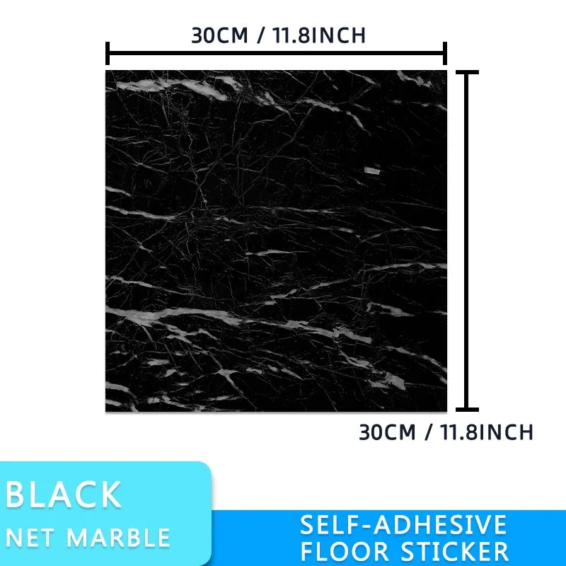 20/pcs PVC Imitation Marble Wall Stickers Self-adhesive Floor Stickers 30*30cm/30*60cm