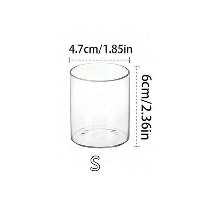 Glass Cylinder Vases Florals Container Flower Vase