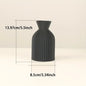 Elegant Black Vase - Boho Chic Decorative Centerpiece