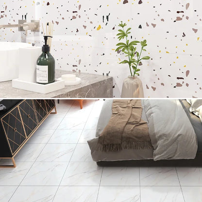 20/pcs PVC Imitation Marble Wall Stickers Self-adhesive Floor Stickers 30*30cm/30*60cm