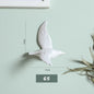 3D Ceramic Bird Swallows Creative Wall Hanging Sticker