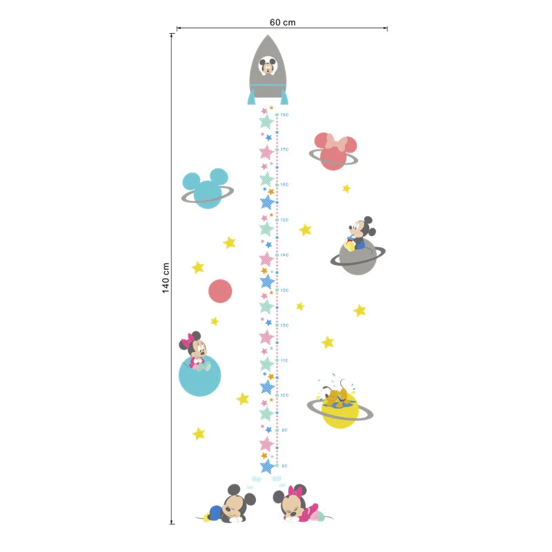 Cartoon Mickey Minnie Mouse Home Wall Stickers