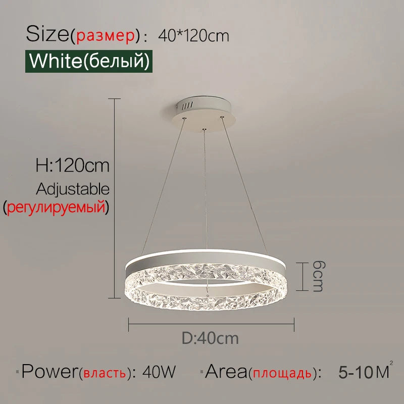 Modern LED Chandelier For Living Room Dining ,