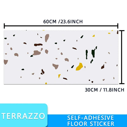 20/pcs PVC Imitation Marble Wall Stickers Self-adhesive Floor Stickers 30*30cm/30*60cm