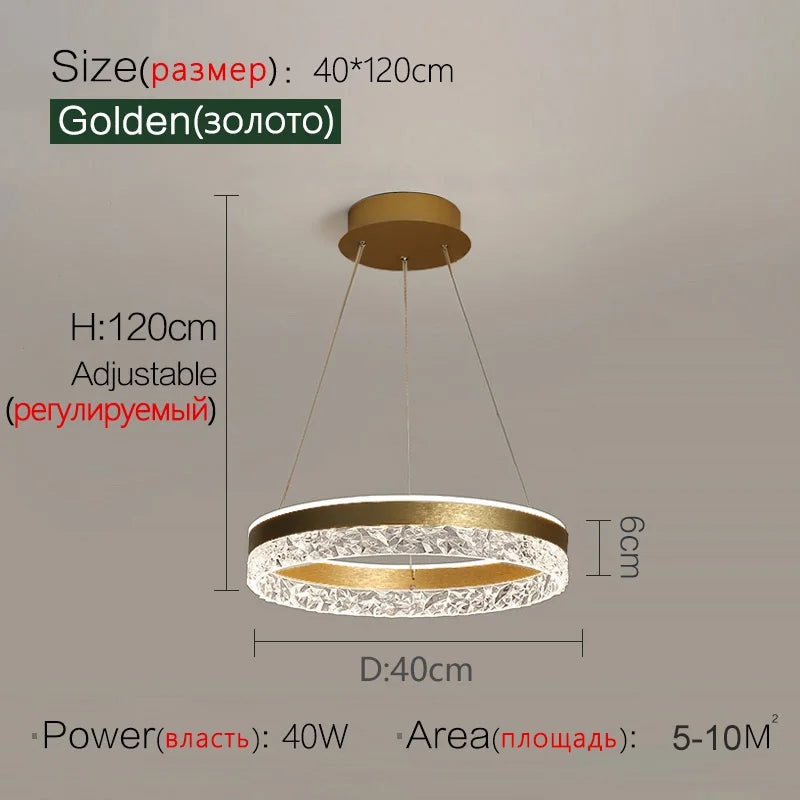 Modern LED Chandelier For Living Room Dining ,