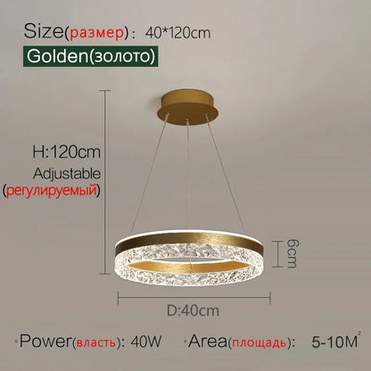 Modern LED Chandelier For Living Room Dining ,