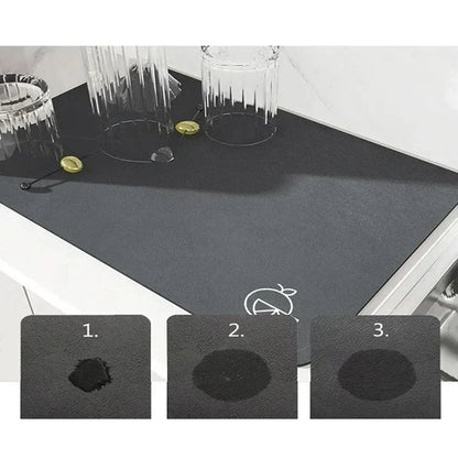 Alphabet Drain Pad Laundry Room  Absorbent Mat