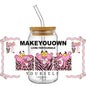 Miniso New pink design Stickers Waterproof  Mug