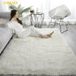 VIKAMA Silk wool Solid Colour Resistant Washable Rug