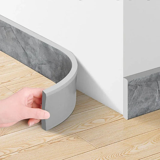 2M Waterproof enclosure Self adhesive Skirting Line 3D Wall Kid's Corner Line