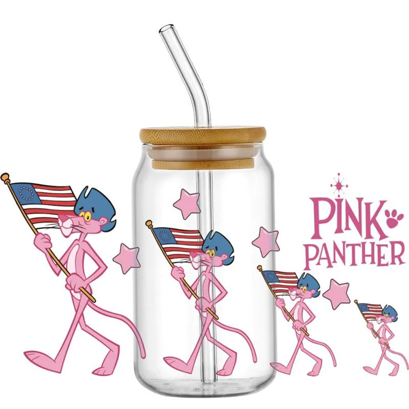 Miniso New pink design Stickers Waterproof  Mug