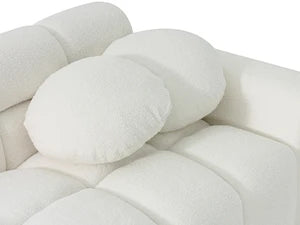 2-piece Sofa Set, Plush Cushioned Deep Seated Sofa