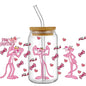 Miniso New pink design Stickers Waterproof  Mug