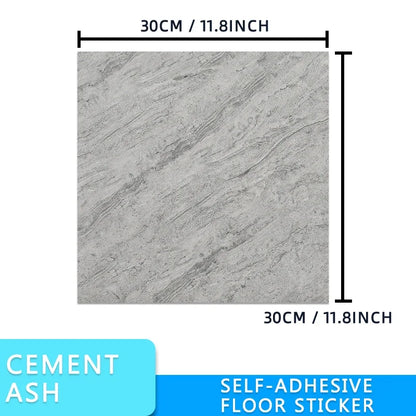 20/pcs PVC Imitation Marble Wall Stickers Self-adhesive Floor Stickers 30*30cm/30*60cm