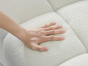 2-piece Sofa Set, Plush Cushioned Deep Seated Sofa