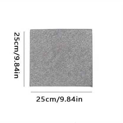 5/10/20pcs Kitchen Towel, Ultra-fine Fiber Light Gray Cleaning Cloth Set,