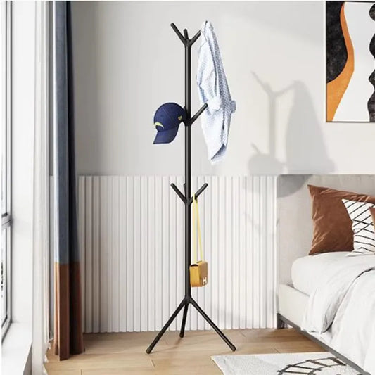 Light Luxury Clothes and Hats Rack, Vertical