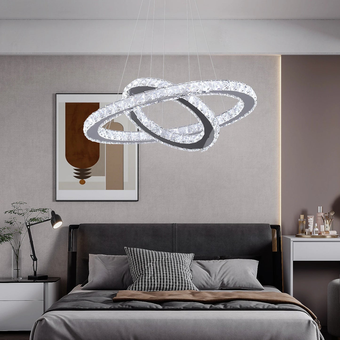 Luxury K9 Crystal Chandelier Pendant Lighting Fixtures