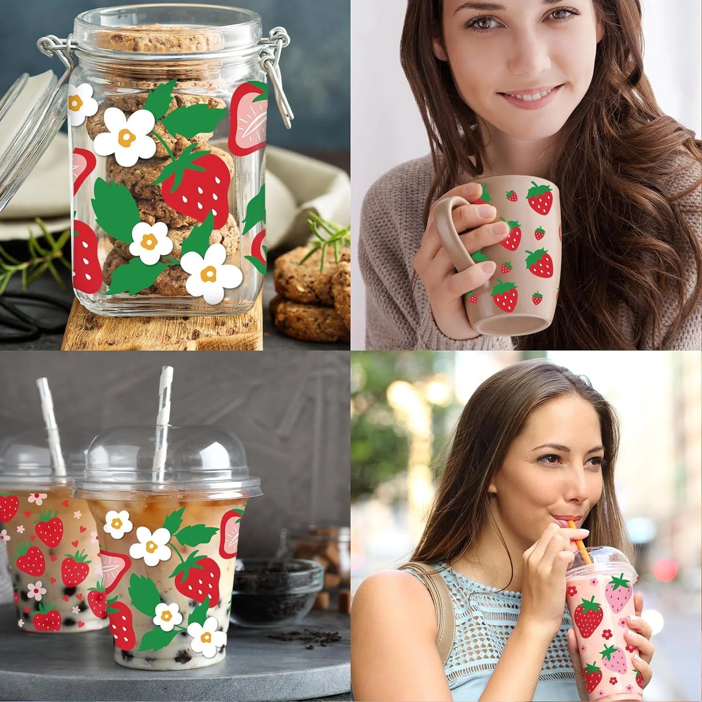 Miniso 30 types of cartoon strawberry Wrap