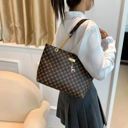 New Presbyopia Handbag Texture Soft Leather Large