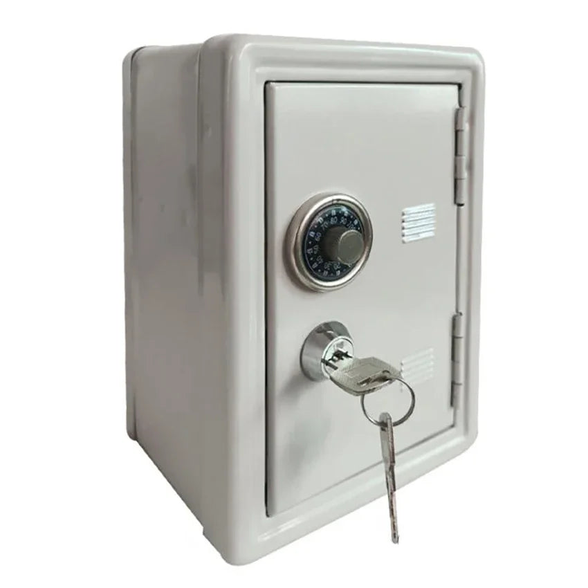 1Pc Mini Safe Box Piggy Bank Password Money Boxes Cash Coins Saving Box With Keys, Students Coin Piggy Bank Moneybox